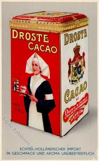 Schokolade Droste Cacao Werbe AK I-II - Reclame