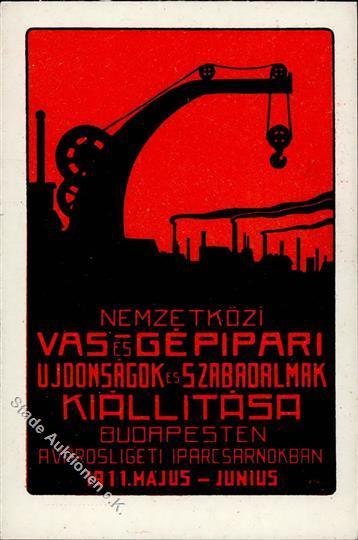 Ausstellung Budapest Ungarn Internationale Eisen- Und Maschinenausstellung   1911 I-II Expo - Tentoonstellingen