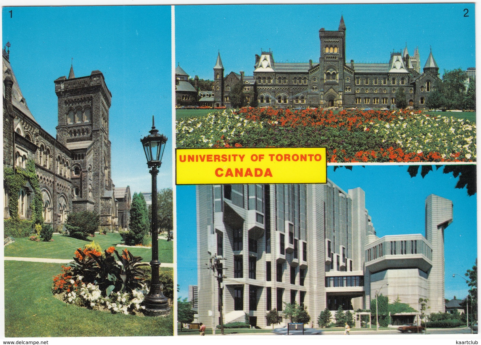 University College & John Robarts Library -Toronto - (Ontario, Canada) - Toronto