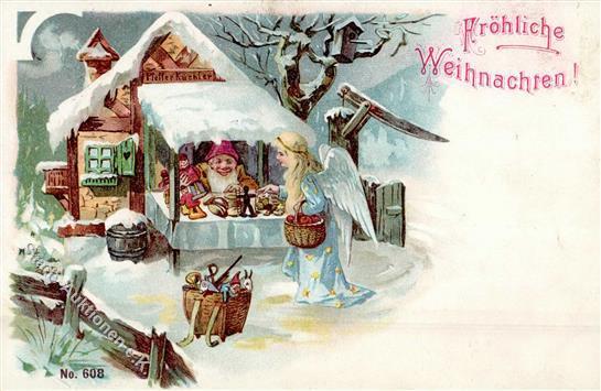 WEIHNACHTEN - Frühes Litho Mit Spielzeug I Jouet - Andere & Zonder Classificatie