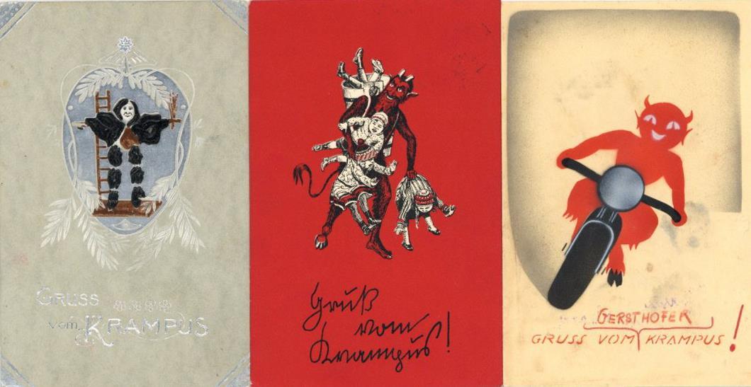 Krampus Partie Mit Circa 30 Ansichtskarten I-II - Sinterklaas