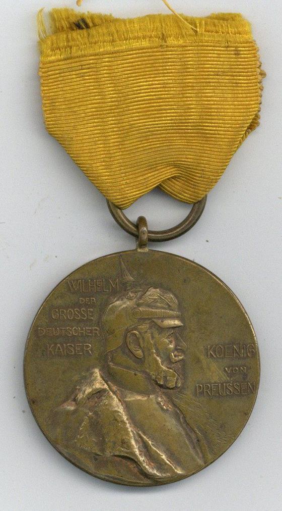 Adel Hohenzollern Medaille Wilhelm Der Große Deutscher Kaiser König Von Preussen I-II - Koninklijke Families