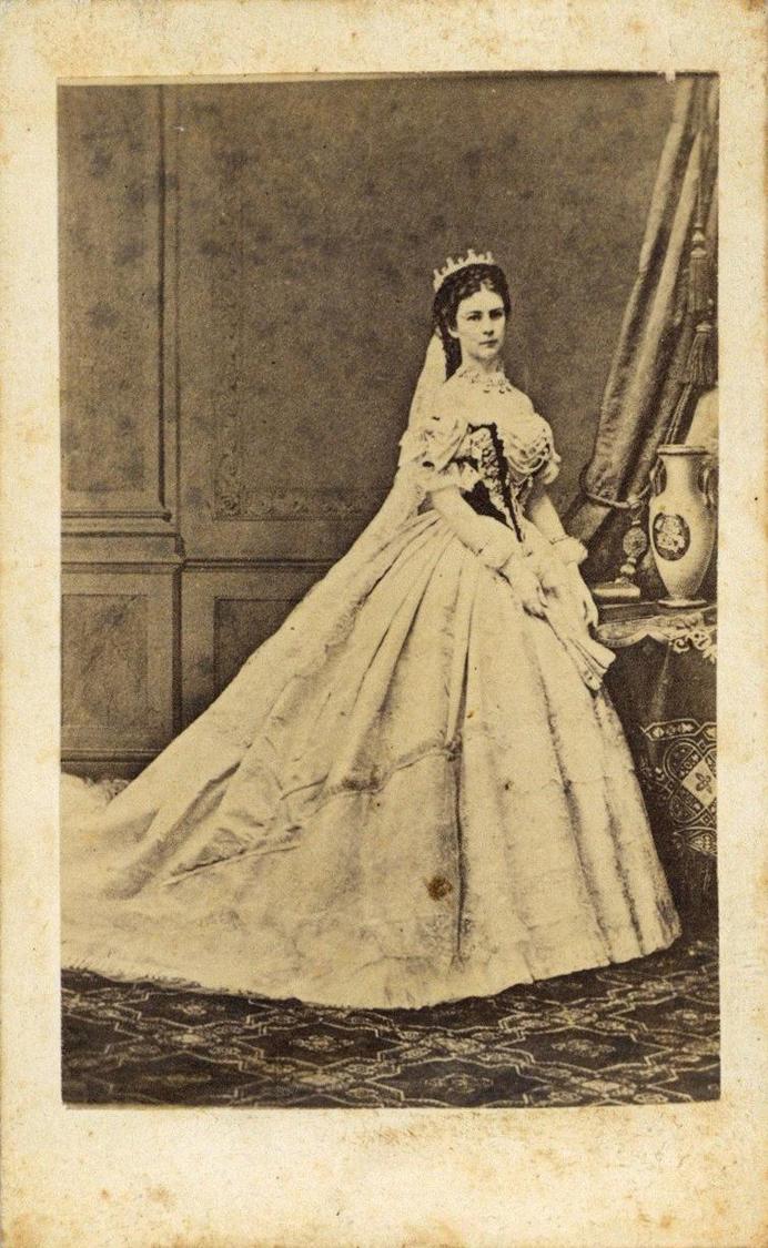 Adel Österreich Kaiserin Elisabeth (Sissi) CDV Ca. 1870 I-II - Koninklijke Families