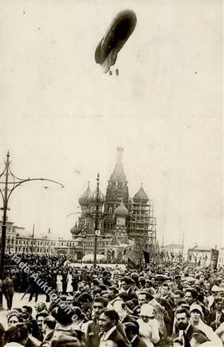 RUSSLAND - 1. MAI 1922 In MOSKAU Mit ZEPPELIN I - Geschiedenis