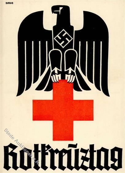 DEUTSCHES ROTES KREUZ WK II - ROTKREUZTAG  - Sammeltag Sign. Bochland I - Rode Kruis