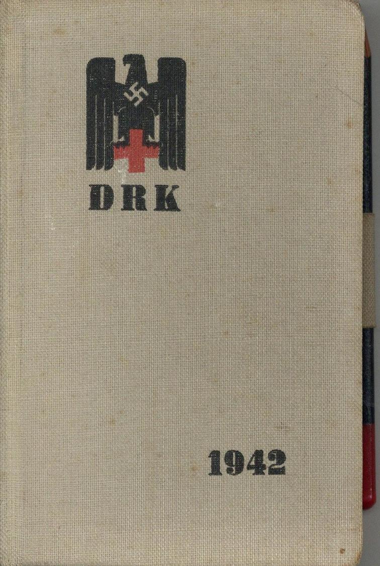 Rotes Kreuz Taschenkalender 1942 I-II (Einband Wasserfleck) - Rode Kruis