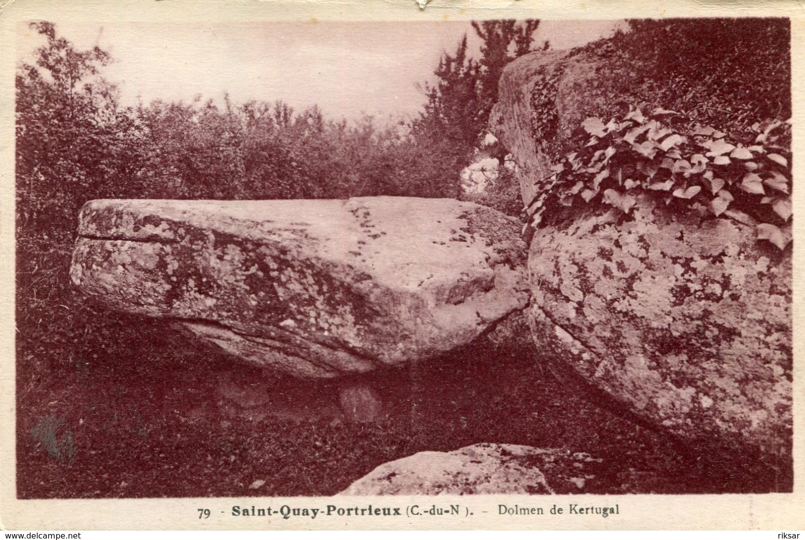 DOLMEN ET MENHIR(SAINT QUAY PORTRIEUX) - Dolmen & Menhirs