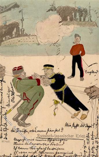 RUSSISCH-JAPANISCHER KRIEG - I-II - Guerra 1914-18