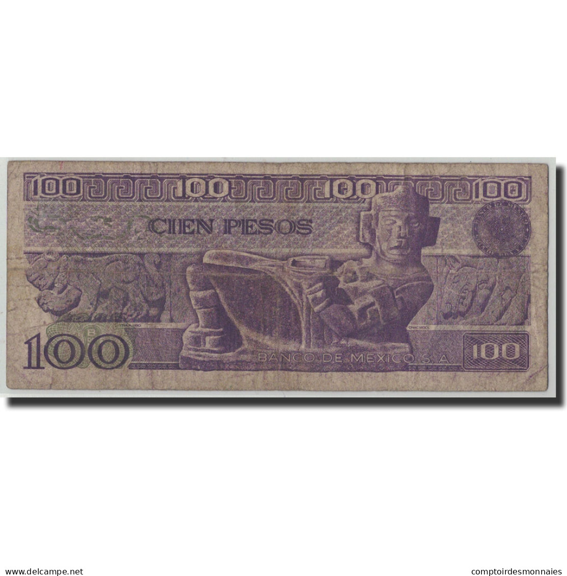 Billet, Mexique, 100 Pesos, 1981, 1981-01-27, KM:74a, B - Mexique