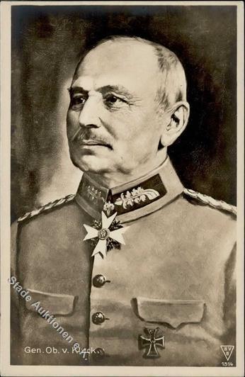 WK I General Von Kluck  I-II - Oorlog 1914-18