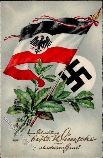 FAHNE/STANDARTE WK II - Nr. 1784/88 Deutschen Gruß I - Oorlog 1939-45