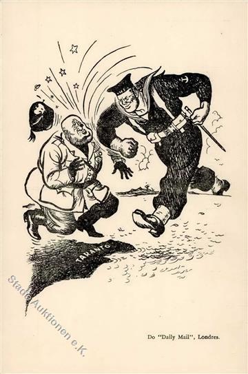 Propaganda WK II  - ANTI-Propaganda ENGLAND - MUSSOLINI I - Oorlog 1939-45