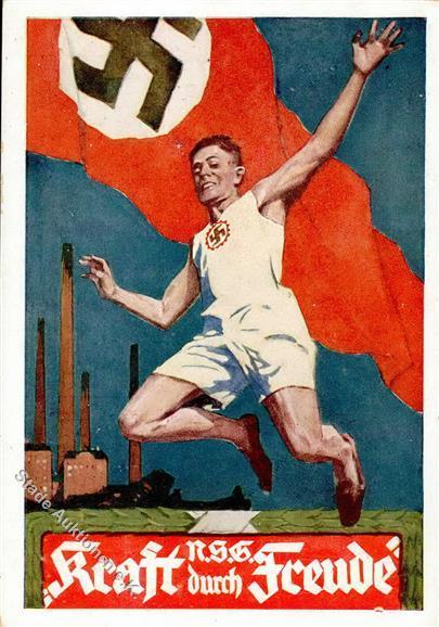 Propaganda WK II - N.S.G. KRAFT Durch FREUDE I-II - Oorlog 1939-45