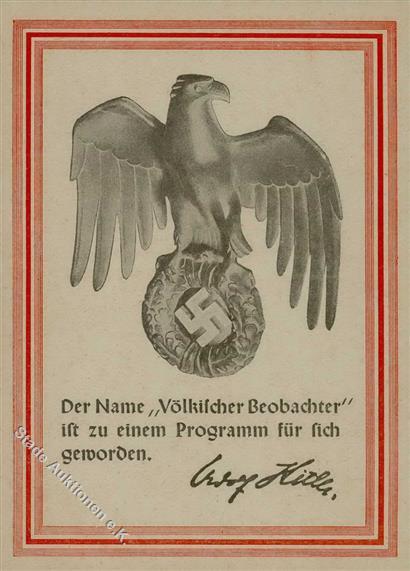 Propaganda WK II - VÖLKISCHER BEOBACHTER I - Oorlog 1939-45