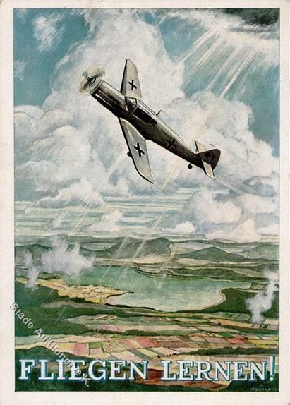 Propaganda WK II Fliegen Lernen II - Oorlog 1939-45