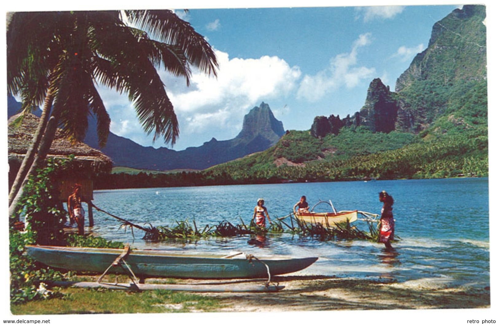 10 Cpm / Cpsm Tahiti - Danseuse, costumes, Bora-Bora, Papeete, fêtes, Mooréa, port ...