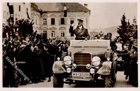 Hitler Braunau (5280) Österreich WK II  Foto AK I-II - Oorlog 1939-45