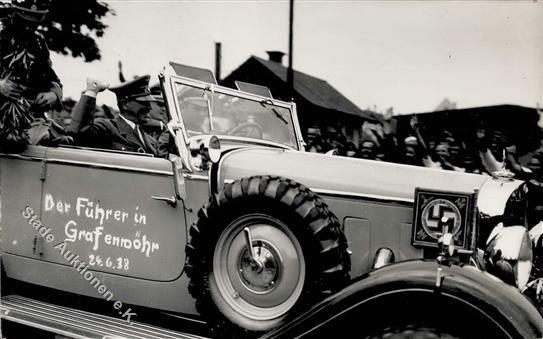 Hitler Grafenwöhr (8484) WK II  Foto AK I-II - Oorlog 1939-45