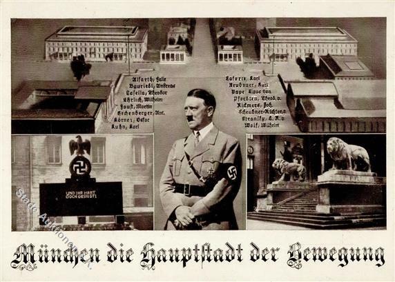 Hitler München (8000) WK II  I-II - Oorlog 1939-45