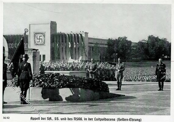 Hitler Nürnberg (8500) WK II Reichsparteitag I-II - Guerra 1939-45