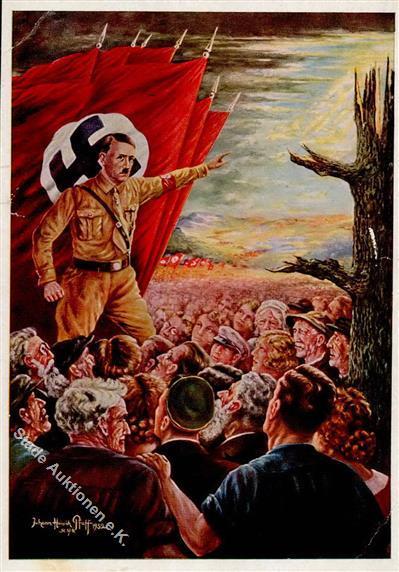 Hitler Propaganda WK II Sign. Pfaff, Joh. Heinrich I- - Oorlog 1939-45