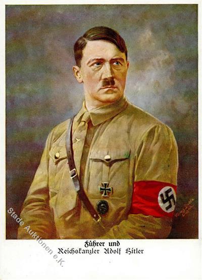 Hitler Sign. Dudde, Franz WK II   Künstlerkarte I-II - Guerra 1939-45