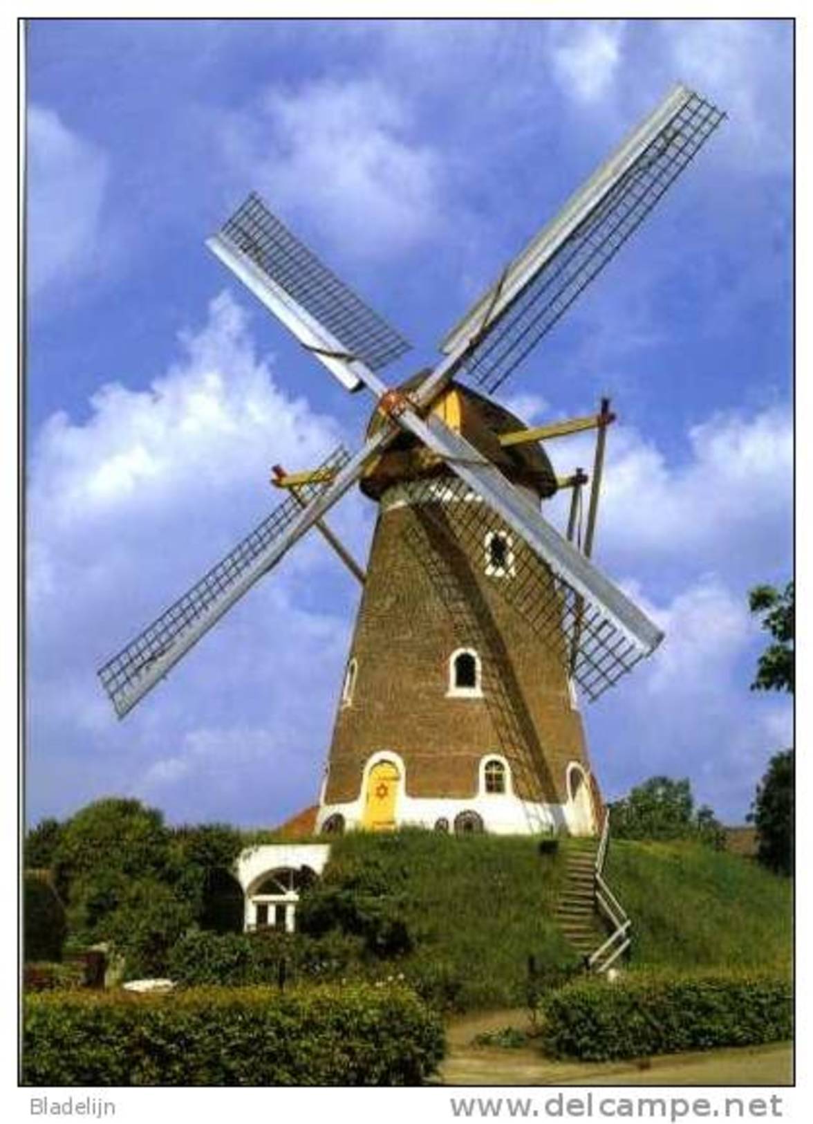 BAVEL (N.Br.) - Molen/moulin - Prachtige Kaart Van Korenmolen DE HOOP Na De Restauratie (1998) - Breda