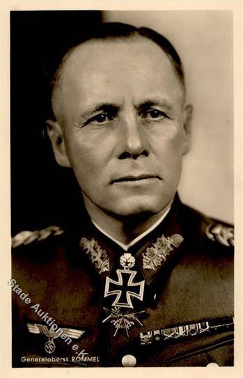 Ritterkreuzträger WK II Rommel Generaloberst PH 1520 Foto AK I- - Oorlog 1939-45