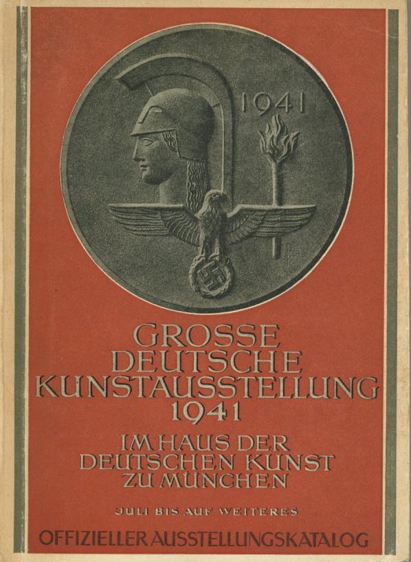 HDK Große Deutsche Kunstausstellung Ausstellungkatalog 1941 Viele Abbildungen II - Oorlog 1939-45