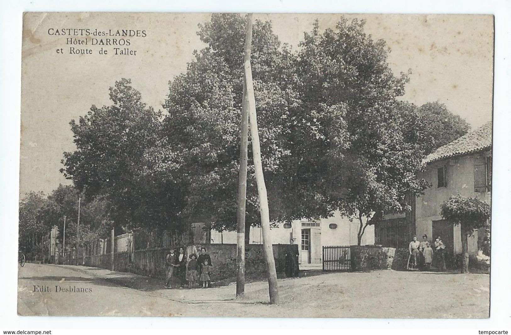 Castets-des-Landes - Hôtel Darros Et Route De Taller - Castets