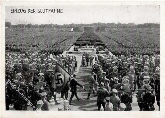 RP NÜRNBERG 1934 WK II - Einzug Der Blutfahne I-II - Oorlog 1939-45