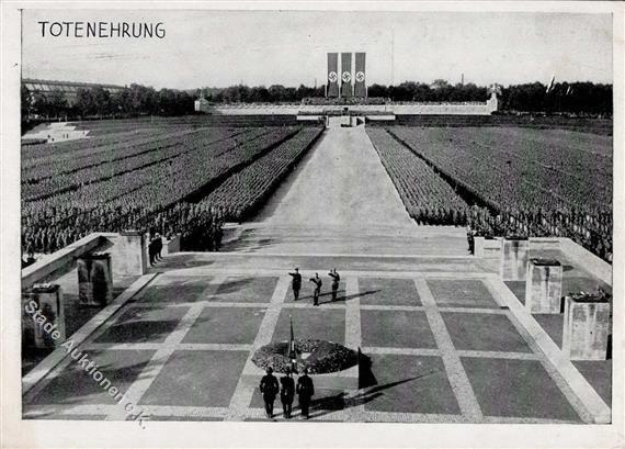 RP NÜRNBERG 1934 WK II - Totenehrung I-II - Guerra 1939-45