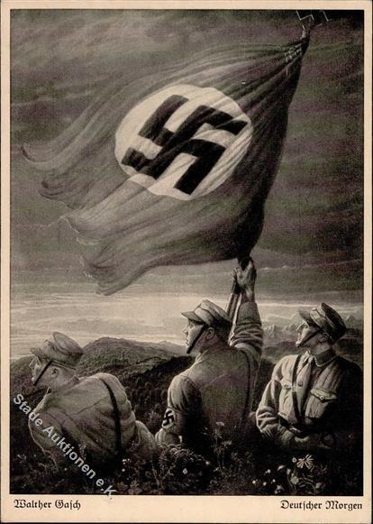 SA-Prop-Ak WK II - DEUTSCHER MORGEN! I-II - Oorlog 1939-45