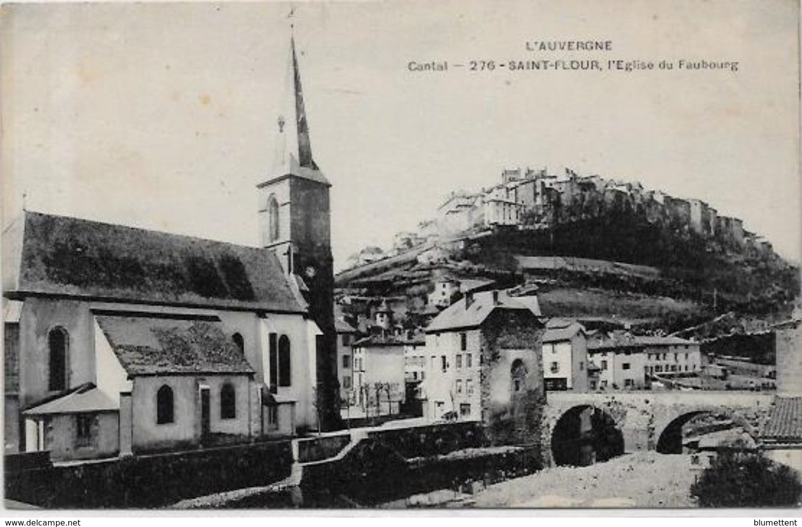 CPA Saint FLOUR Cantal Auvergne Circulé - Saint Flour