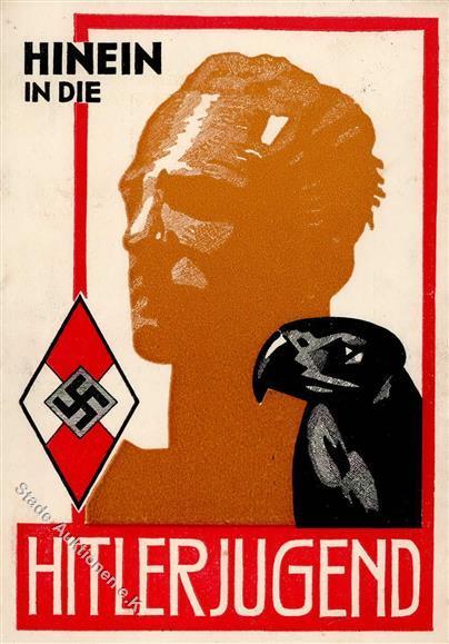 WK II HJ Propaganda Künstler-Karte I-II - Oorlog 1939-45