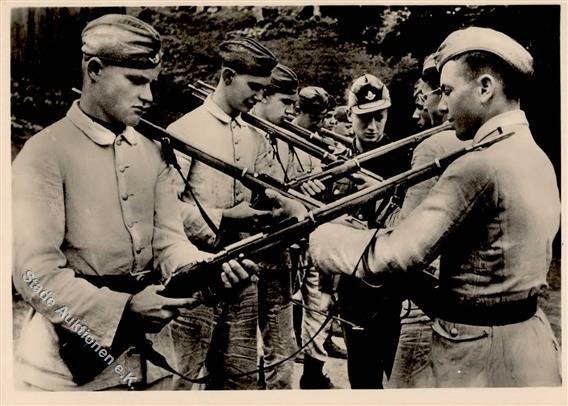 RAD WK II Wehrerziehung Foto AK I-II - Weltkrieg 1939-45