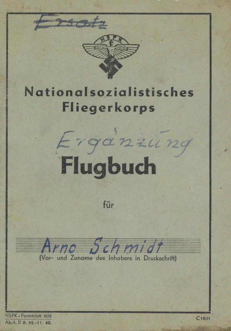 NSFK WK II - NS-Fliegerkorps FLUGBUCH (Ergänzung) 1944 I-II - Oorlog 1939-45