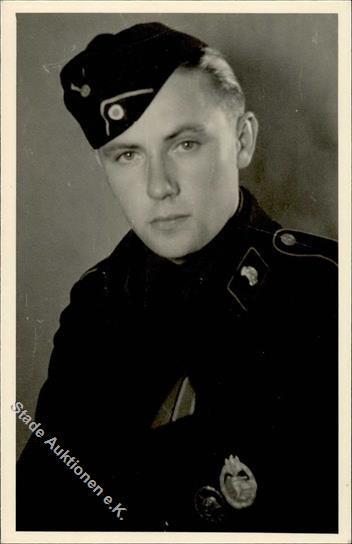 Panzer (WK II) Walter Schönberger Panzer Regt.   Foto AK I-II Réservoir - Oorlog 1939-45