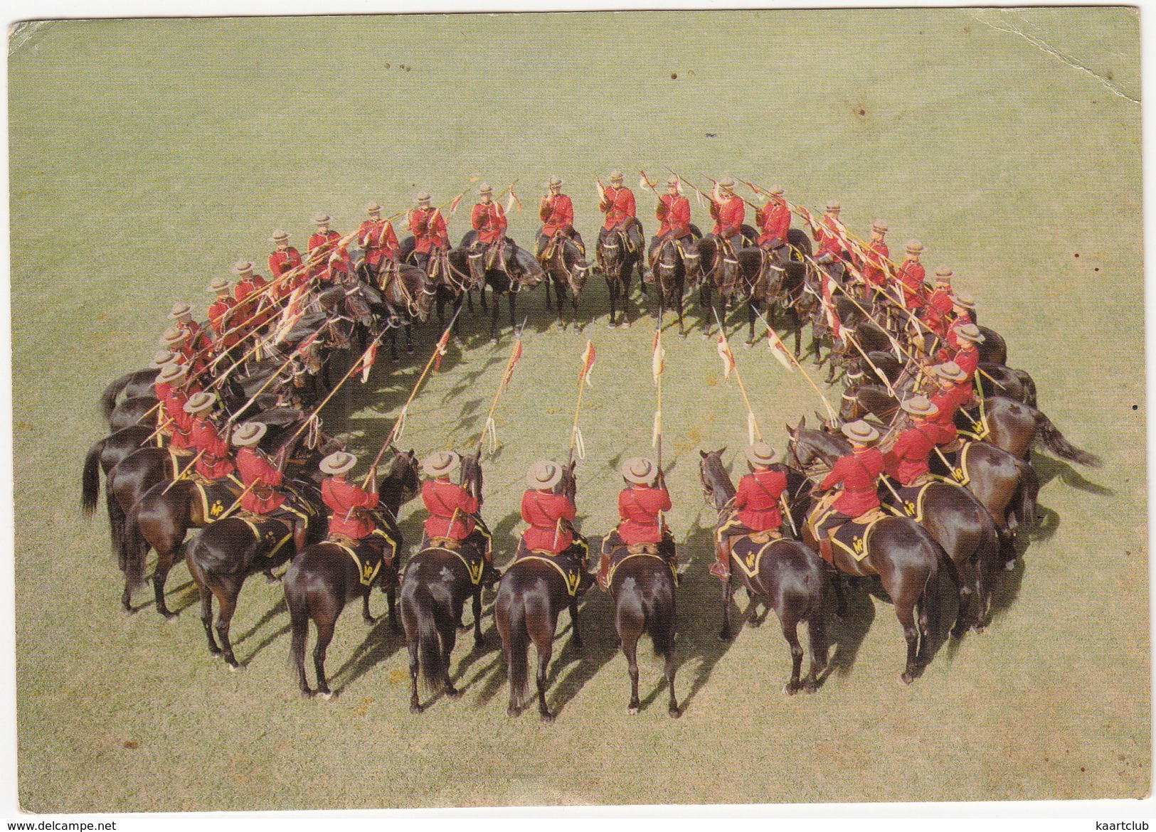 Le Carrousel De La Gendarmerie Royale Du Canada - R.C.M.P. - Royal Canadian Mounted Police, Musical Ride - Politie-Rijkswacht