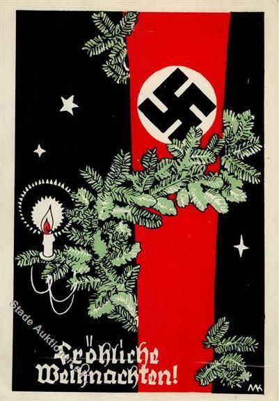 KRIEGSWEIHNACHT - WEIHNACHTEN WK II - Künstlerkarte Sign. MK I-II - Oorlog 1939-45