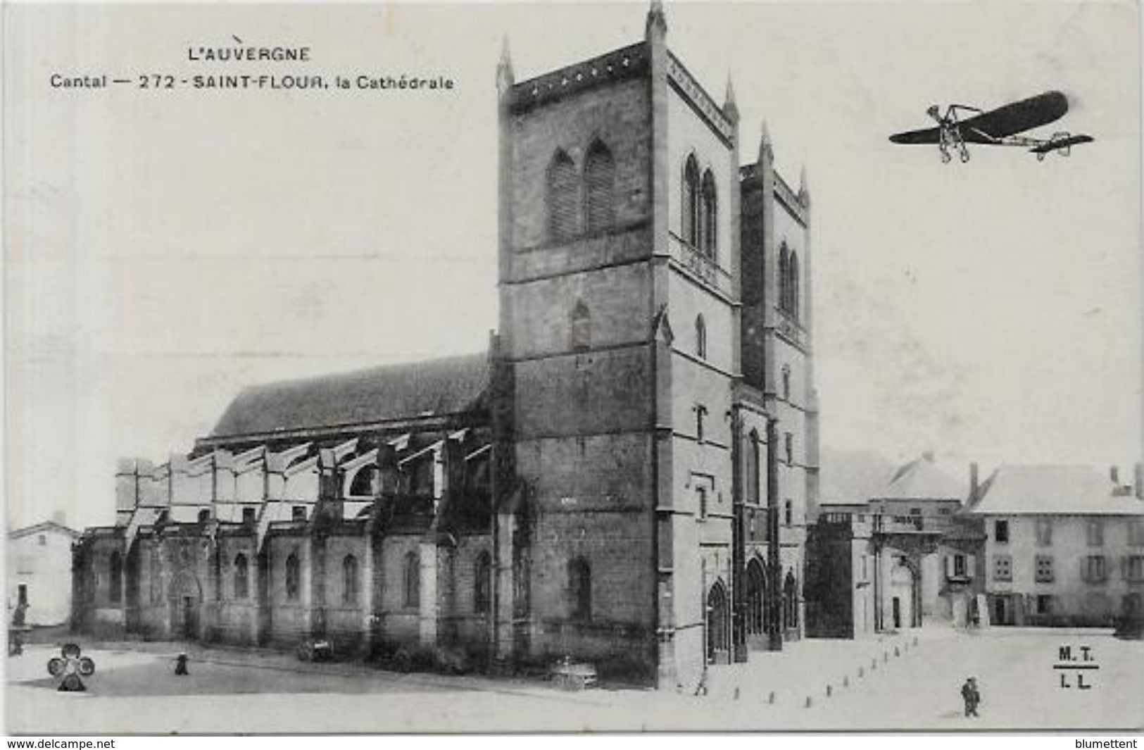 CPA Saint FLOUR Cantal Auvergne Non Circulé Aviation Avion - Saint Flour