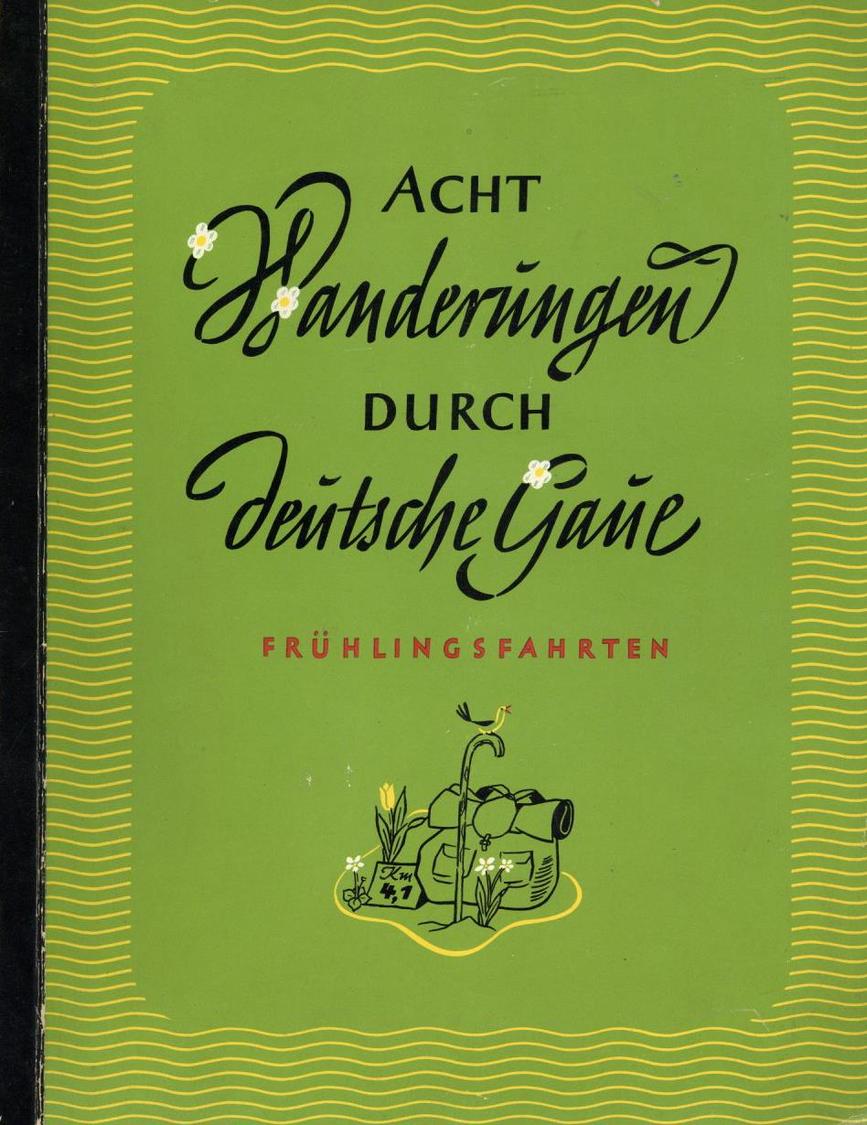 Sammelbild-Album Acht Wanderungen Durch Deutsche Gaue Pet. Cremer Standard Seifen Und Glyzerinwerke 30'er Jahre Komplett - Guerre 1939-45