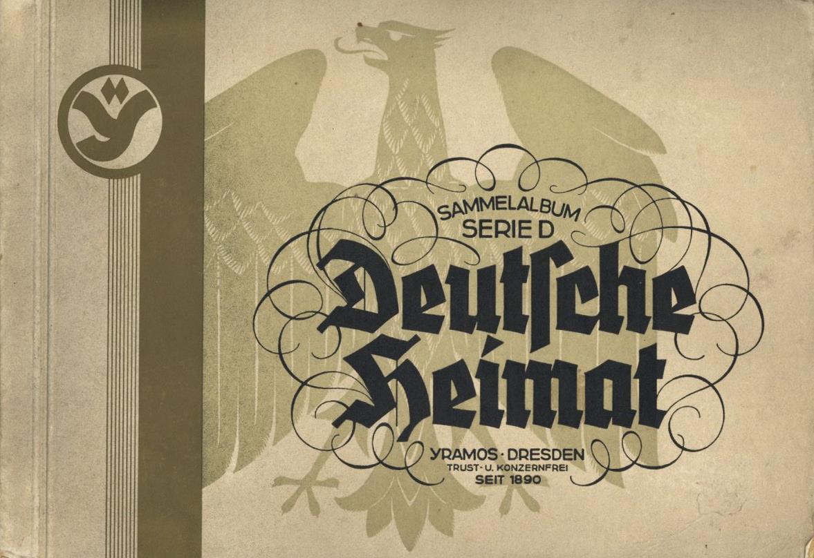 Sammelbild-Album Deutsche Heimat 2 Bände Yramos Ca. 1932 Komplett II - Oorlog 1939-45