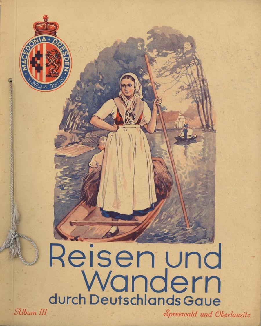 Sammelbild-Album Reisen Und Wandern Durch Deutschlands Gaue Spreewald Und Oberlausitz Album 3 Macedonia Zigaretten  30'e - Oorlog 1939-45