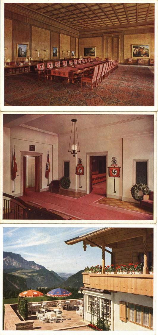 WK II Berghof Wachenfeld Obersalzberg Lot Mit 13 Ansichtskarten I-II - Oorlog 1939-45