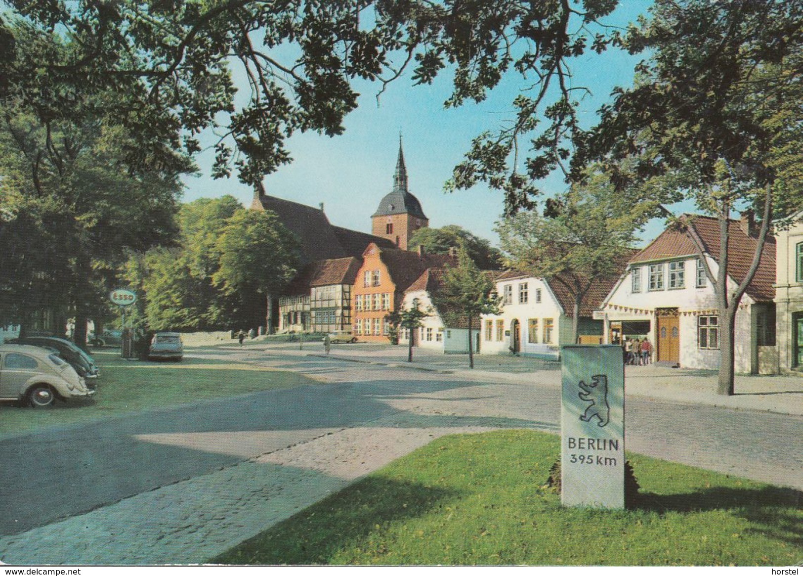 D-23769 Insel Fehmarn - Burg - ESSO Tankstelle - Cars - DKW - VW Käfer - Fehmarn