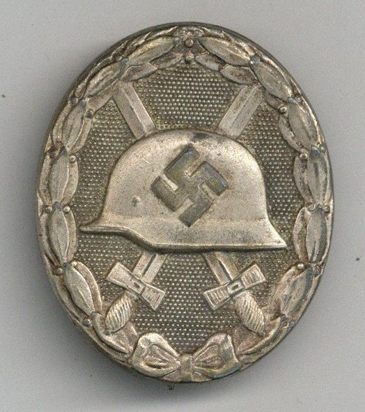 WK II MILITARIA - Orden - VERWUNDETENABZEICHEN In Silber I-II - Oorlog 1939-45