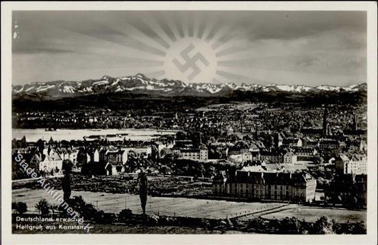 Aufgehende Sonne WK II Konstanz (7750) WK II  Foto AK I-II - Guerre 1939-45