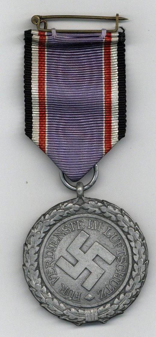 WK II Orden Medaille Für Verdienste Im Luftschutz 1938 I-II - Zonder Classificatie