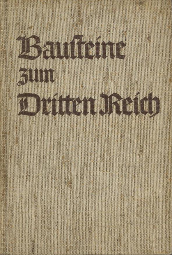 Buch WK II Bausteine Zum Dritten Reich Kretzschmann, Hermann Verlag Günter Heinig 608 Seiten Viele Abbildungen Und Widmu - 5. Wereldoorlogen